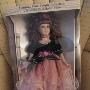 Keepsake Memories Porcelain Doll.  18 Inches.